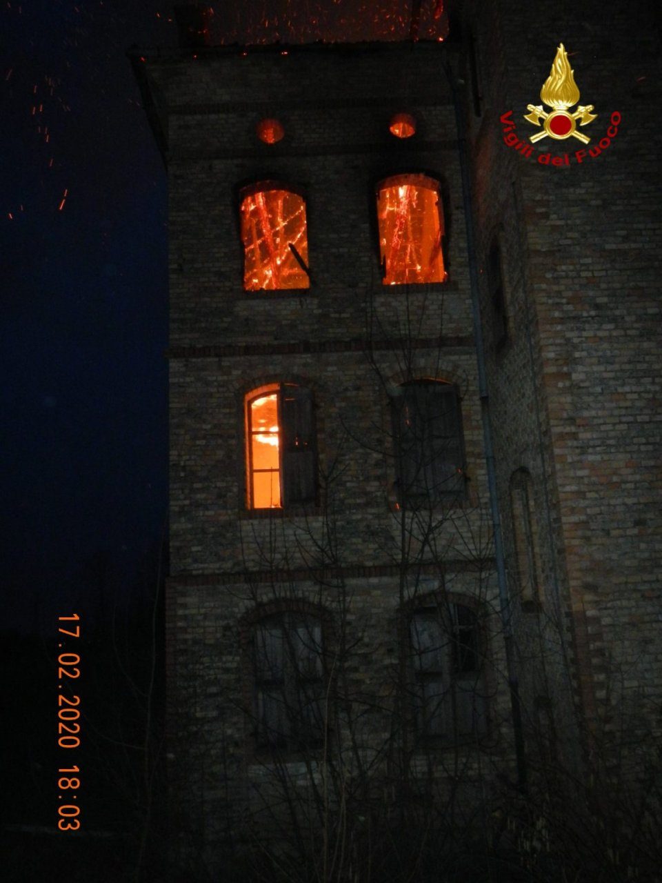 Il rogo di Palazzo Donce a San Gregorio nelle Alpi è doloso