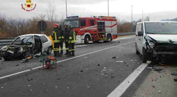 Incidente stradale a Feltre: un ferito