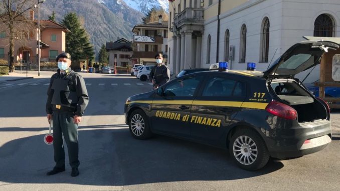 Belluno, la Guardia di Finanza ancora impegnata nei controlli