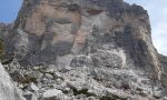 Frana sul monte Civetta: cancellate alcune vie storiche