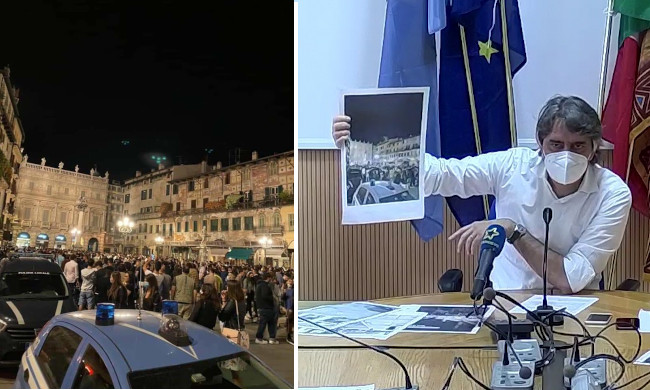 Movida a Verona, il sindaco vieta di consumare bevande alcoliche all’aperto