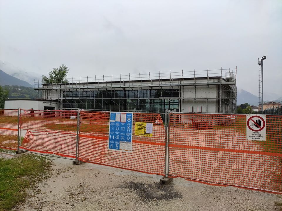 Via ai lavori per il risanamento del Bocciodromo di Feltre