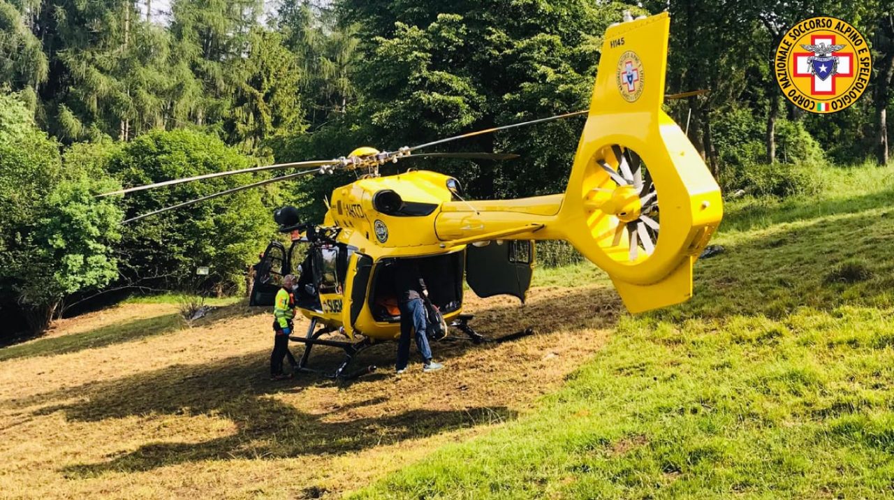 71enne americano parte per il Tissi ma ha male alle ginocchia e chiama i soccorsi