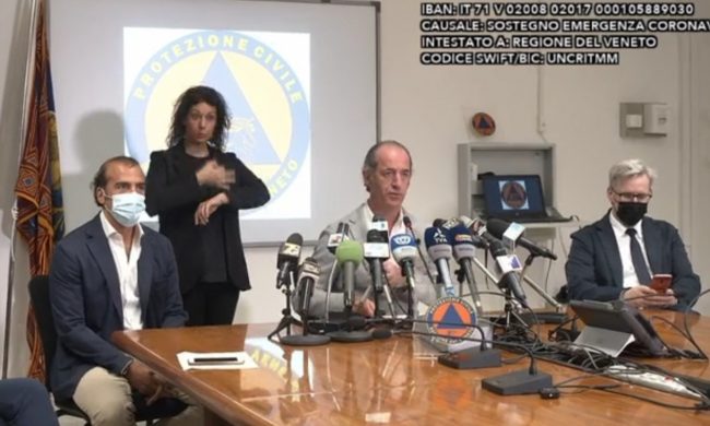 Linee guida, Zaia: “Mascherina durante la lezione? No sono contrario”