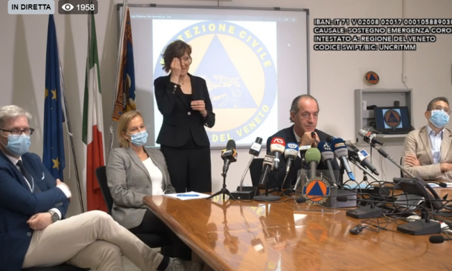 Zaia, torna sull’autonomia: “Inviterei a fare un passo a lato e guardare in faccia la realtà”