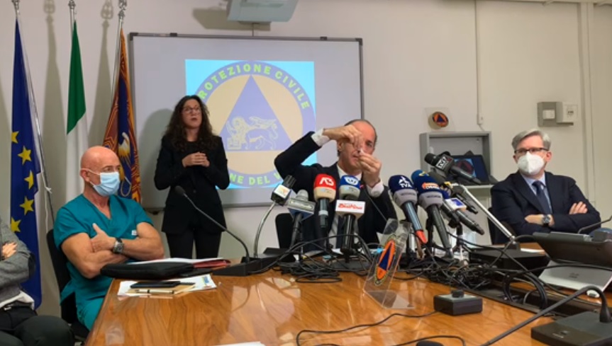 Covid, Zaia: “Presentato il test fai da te” | +1966 positivi in Veneto | Dati 16 novembre 2020