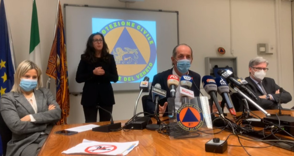 Covid, Zaia: “Area gialla rischio boomerang, domani nuova ordinanza” | +2540 positivi | Dati 23 novembre 2020