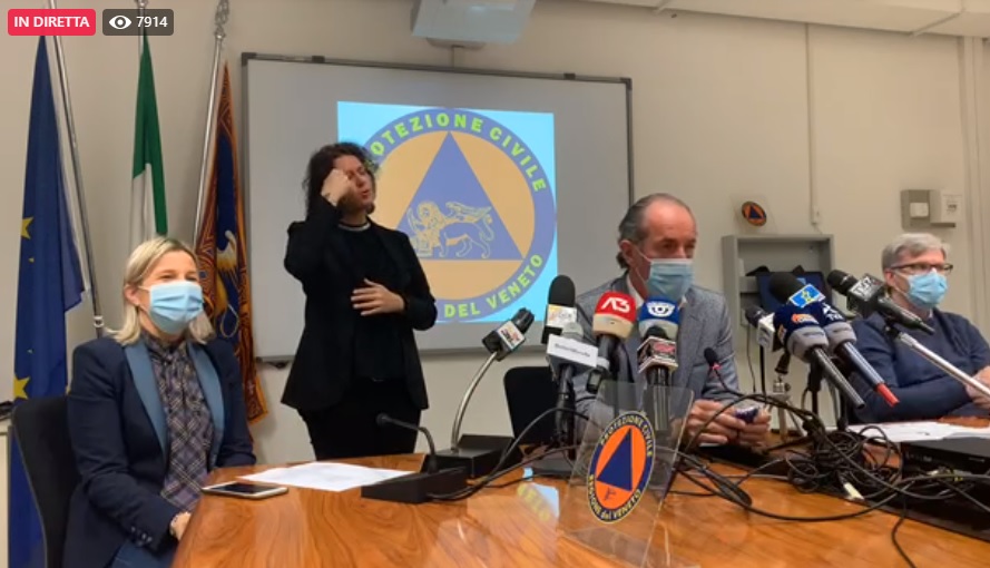 Covid, Zaia: “Stop all’attività chirurgica non urgente” | +3815 positivi | Dati 7 novembre 2020