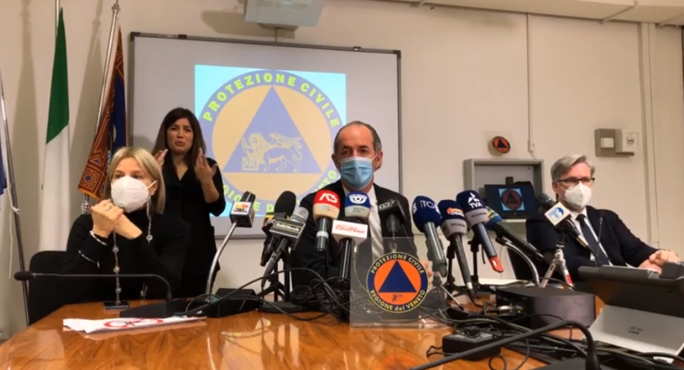 Covid, Zaia: “Confini comunali chiusi? Spero ancora nel ravvedimento” | +3708 positivi | Dati 4 dicembre 2020