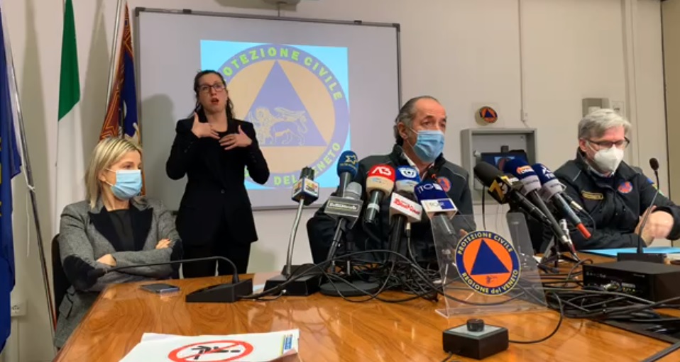 Maltempo, Zaia: “Almeno mezzo miliardo di danni” | Covid, +2550 positivi | Dati 7 dicembre 2020