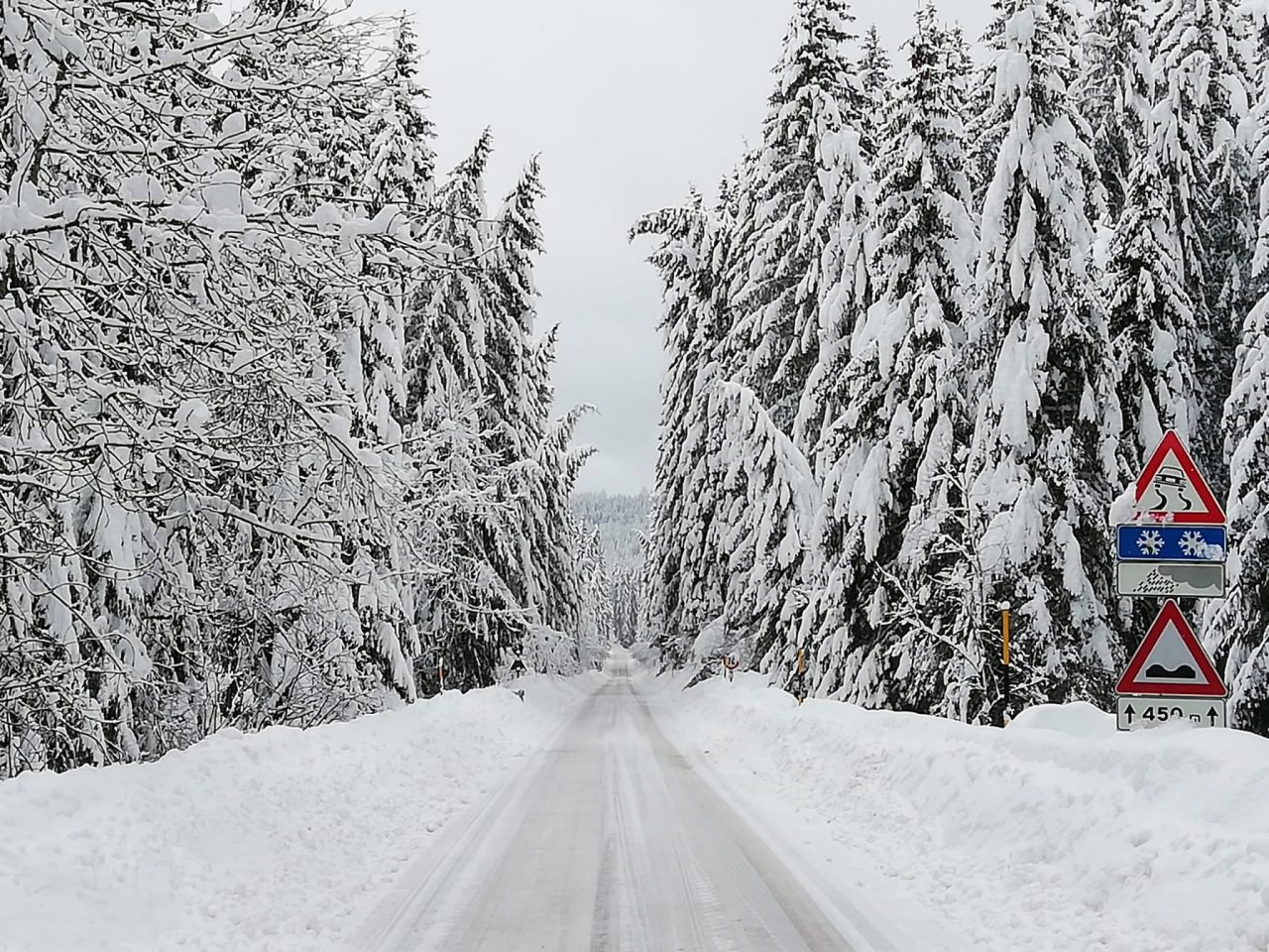Neve sulle Dolomiti e pioggia in pianura, ma torna il bel tempo
