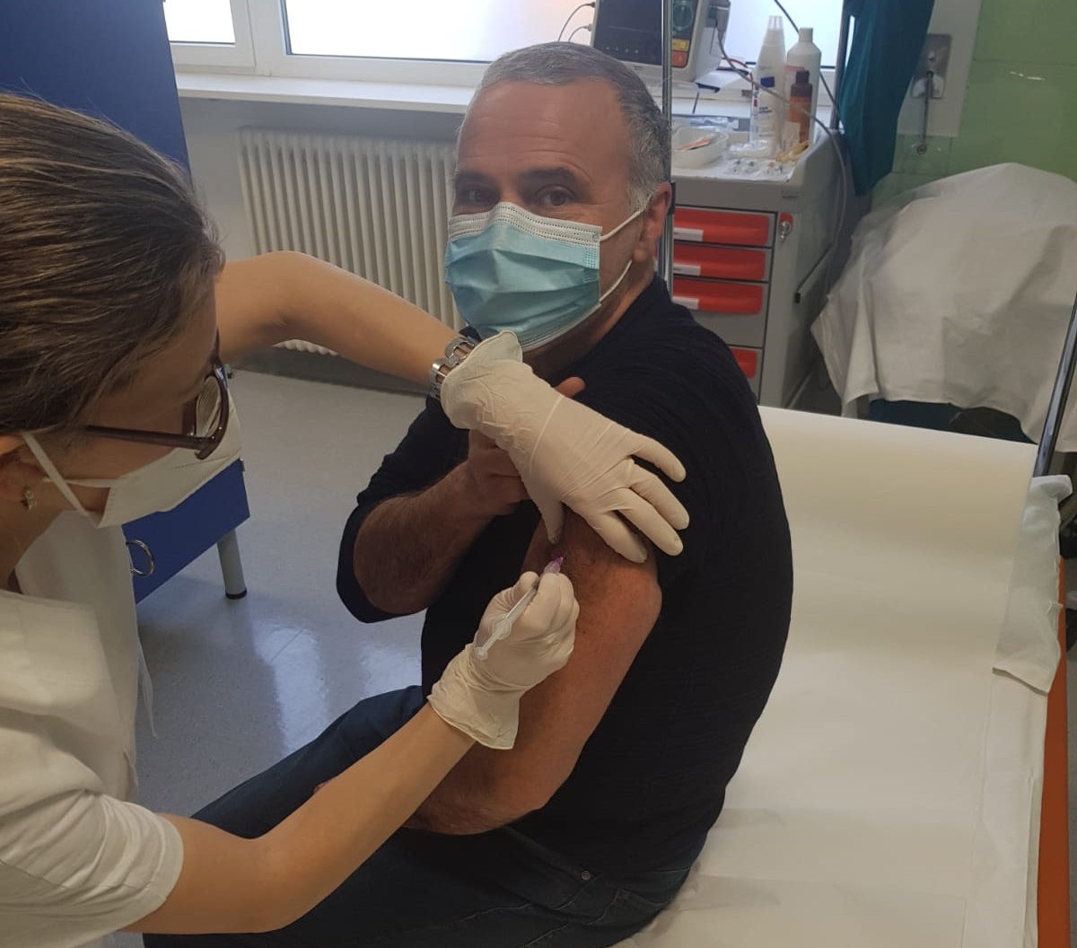 Vaccino anti Covid - Personale Ospedale di Cortina
