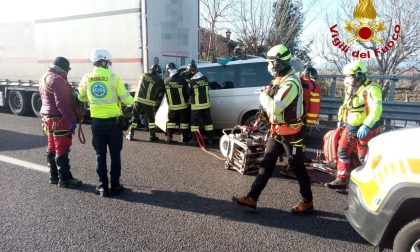 Tragedia in A27, tremendo tamponamento tra due veicoli: morto un 72enne di Belluno
