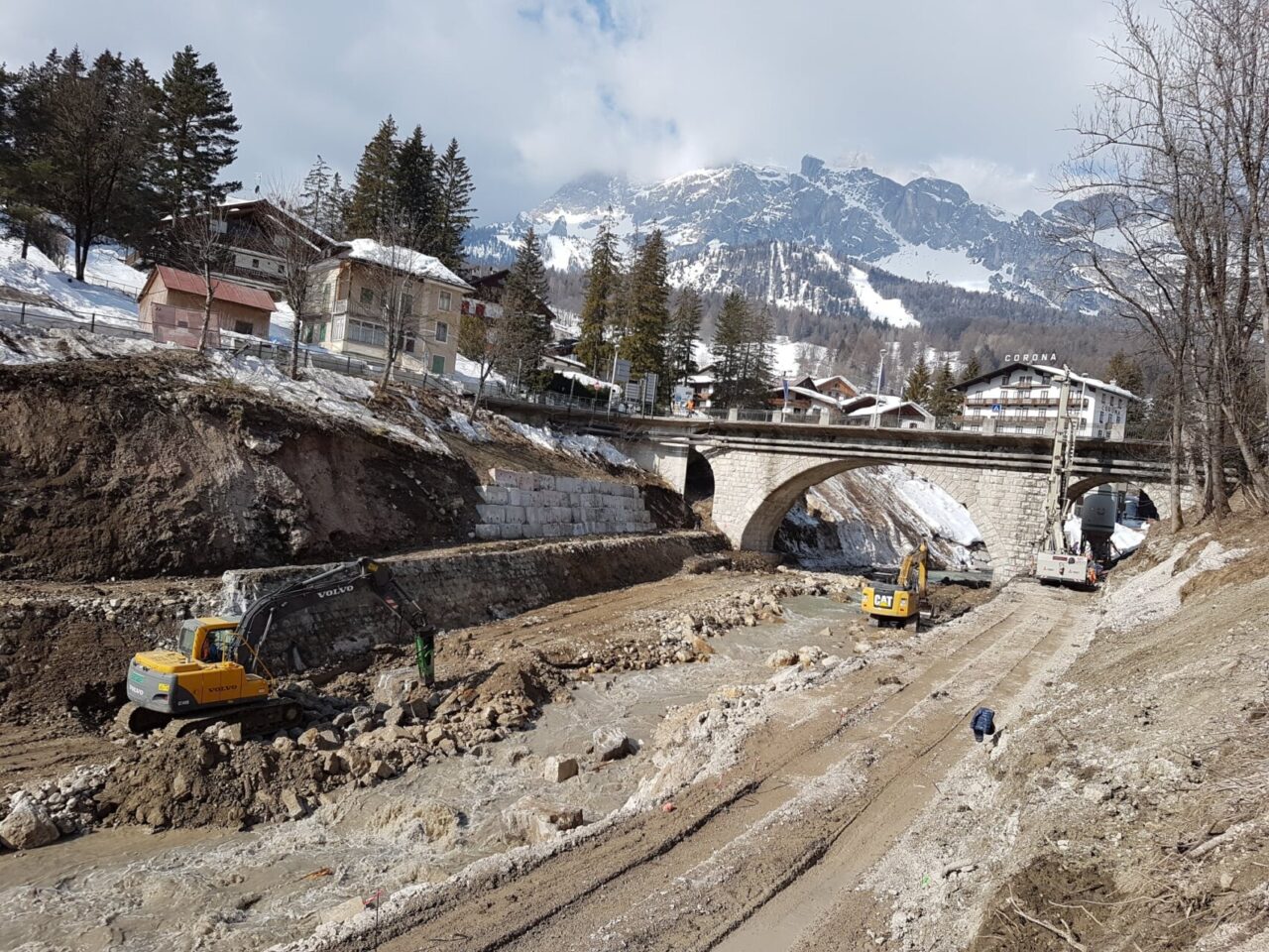Dissesto idrogeologico: ripresi a pieno ritmo i lavori sul Boite