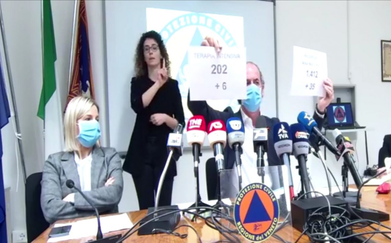 Covid, Zaia: “E’ stato bloccato un altro lotto di vaccini Astrazeneca” | +841 positivi | Dati 15 marzo 2021