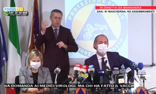 Zaia: “Veneto al limite della zona arancione” | +1861 positivi Covid | Dati 25 marzo 2021