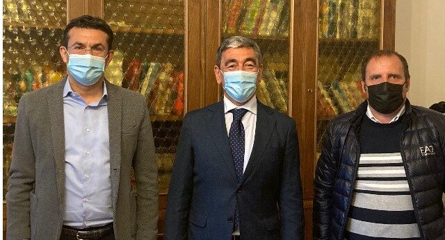 Il presidente della Provincia ha dato il benvenuto al nuovo prefetto Mariano Savastano