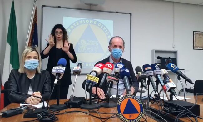 Covid, Zaia: “Pochi vaccini, è come organizzare le nozze con i fichi secchi” | +988 positivi | Dati 9 aprile 2021