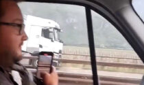 Il video del camion contromano lungo l'Autostrada del Brennero