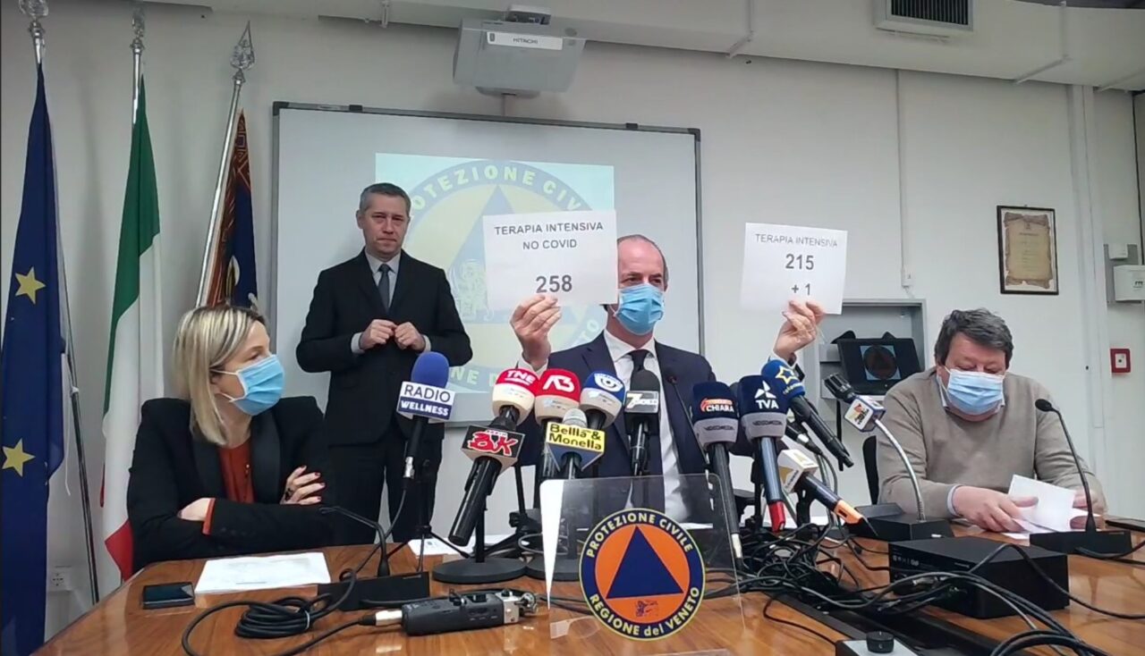 Zaia: “Iniziamo a vaccinare gli over 60 da giovedì. Variante indiana a Bassano” | +535 positivi Covid| Dati 26 aprile 2021