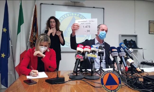 Covid, Zaia: “Alla grande le vaccinazioni. Andrò in Commissione per il caso Report” | +633 positivi| Dati 29 aprile 2021