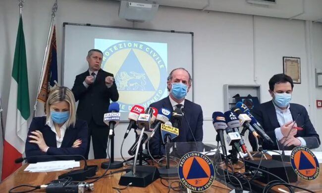 Zaia: “Vaccini, entro domenica ultimiamo gli over 80” | +883 positivi Covid| Dati 13 aprile 2021