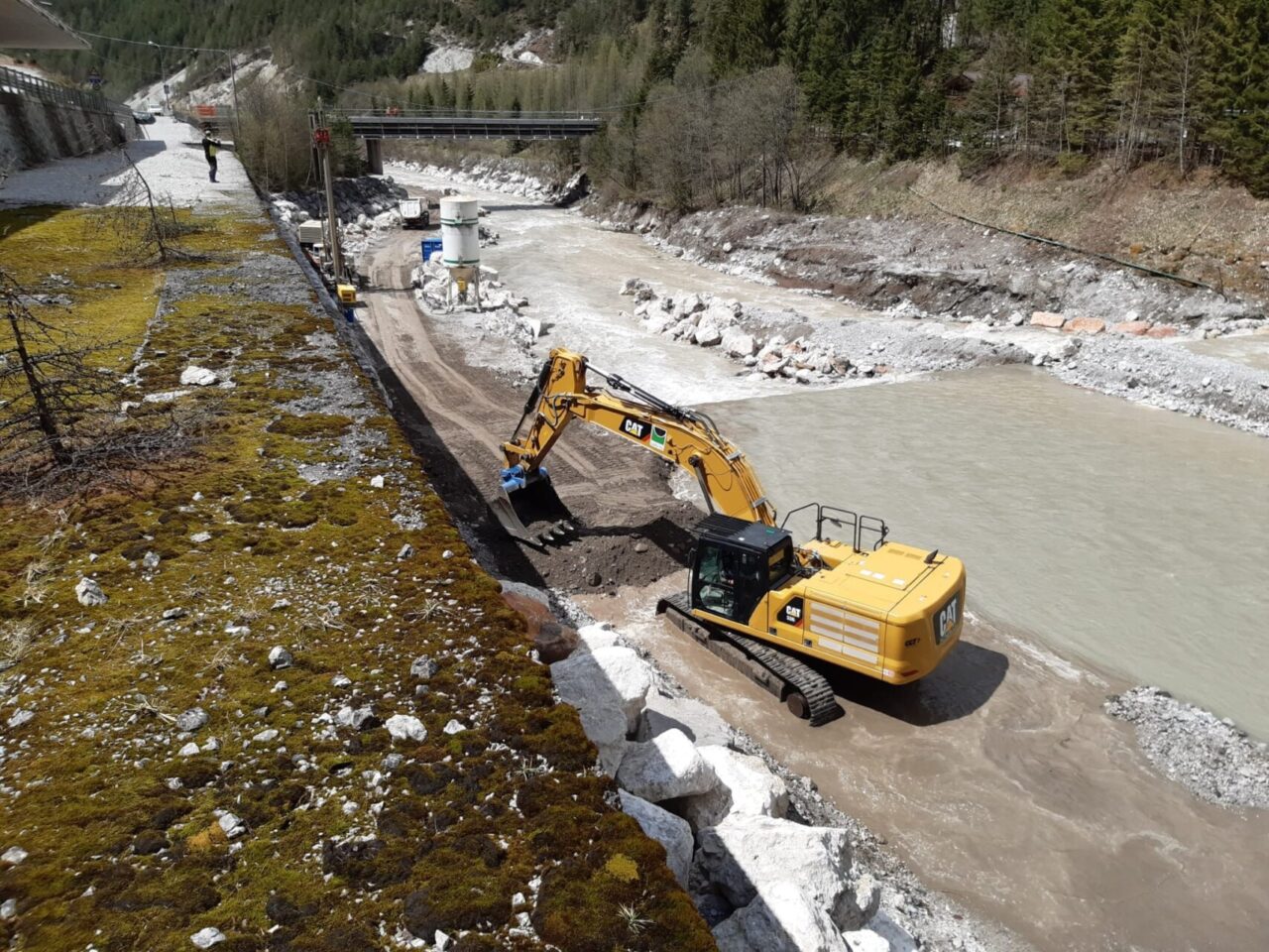 Dissesto idrogeologico: proseguono i lavori sul Piave in Comelico