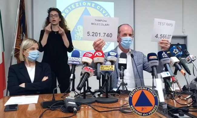 Covid, Zaia: “Vaccini, prenotazione 40enni dalle 16 di oggi” | +453 positivi | Dati 14 maggio 2021
