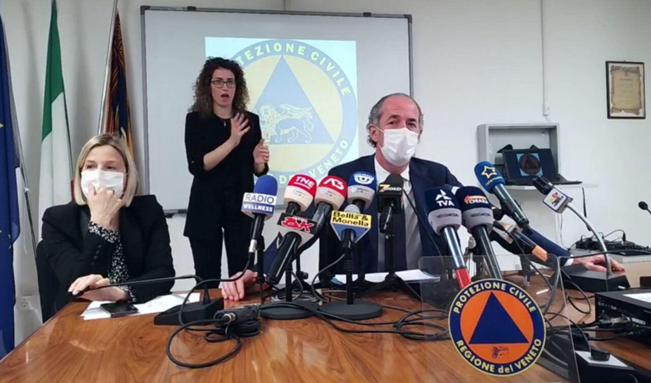 Covid, Zaia: “Ultimo appello agli over 50, ci sono 60mila posti liberi per le vaccinazioni” | +247 positivi | Dati 10 maggio 2021