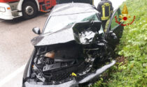 Incidente a Quero Vas: scontro tra auto, feriti due uomini