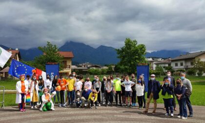 Scuola media Rocca di Feltre prima classificata in Veneto all'iniziativa "1 Km al giorno”
