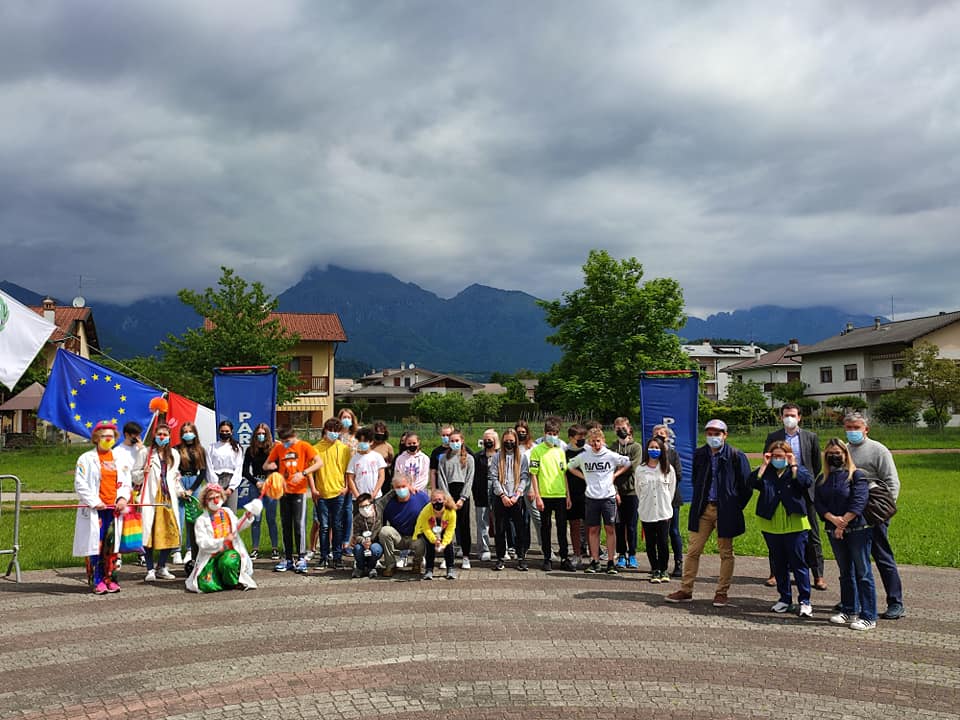 Scuola media Rocca di Feltre prima classificata in Veneto all’iniziativa “1 Km al giorno”