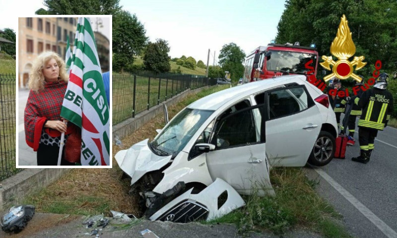 La riunione coi colleghi del sindacato, poi il tragico schianto: addio a Gabriella Cont