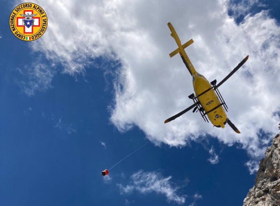 Coppia di alpinisti americani precipita dalla Torre Wundt: 57enne in gravi condizioni