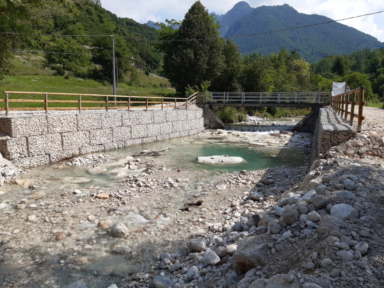 Completati i lavori sui torrenti Veses e Caorame due mesi di anticipo sulla tabella di marcia