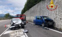 Incidente a Caralte: scontro tra due auto, due feriti