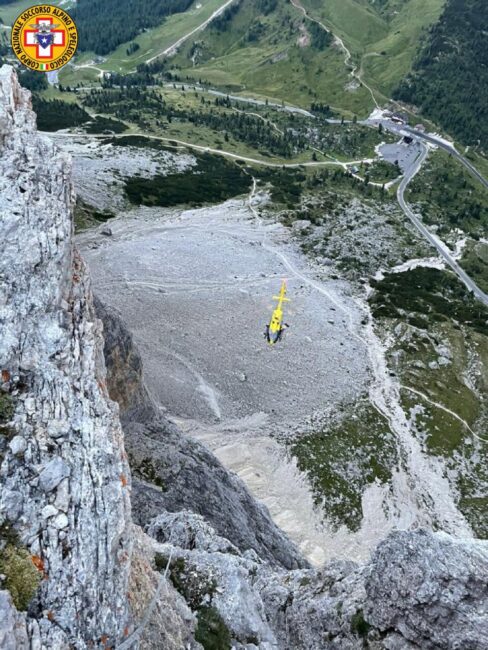 Precipita sul Lagazuoi, morto alpinista milanese di 48 anni