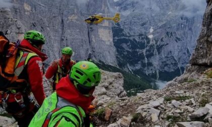 Tragedia sul Civetta, giovane alpinista precipita e perde la vita