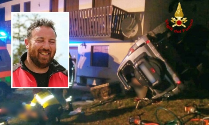 Incidente col fuoristrada, morto il vigile del fuoco Simone Scattolo
