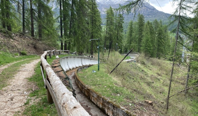 Presentata la pista di Cortina per bob, skeleton e slittino
