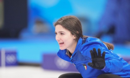 La bellunese Stefania Constantini con Amos Mosaner nella storia: in finale nel curling a Pechino