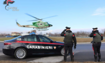 L'elicottero dei Carabinieri di Belluno in volo per controlli mirati