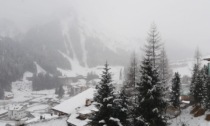 Neve e vento forte su Dolomiti e Prealpi, fase di allarme a partire da mezzanotte