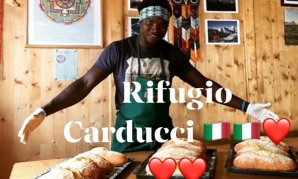 Parte dal Gambia a 15 anni per scappare dalla povertà: ora è aiuto cuoco al rifugio Carducci