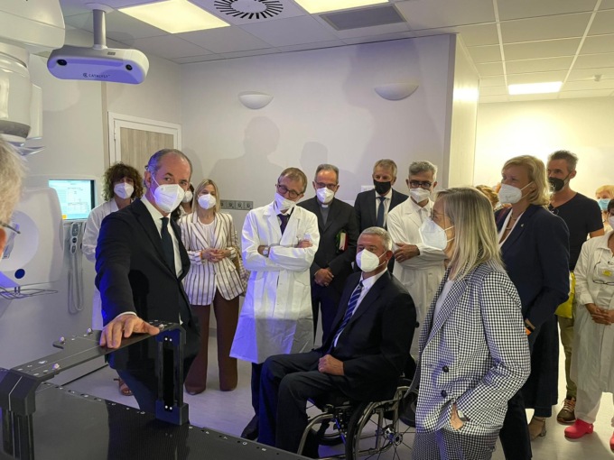 Inaugurato un nuovo acceleratore lineare di Radioterapia all’ospedale di Belluno