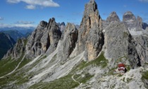 Paura in cordata: prima le corde incastrate, poi il tremendo temporale mentre erano in parete