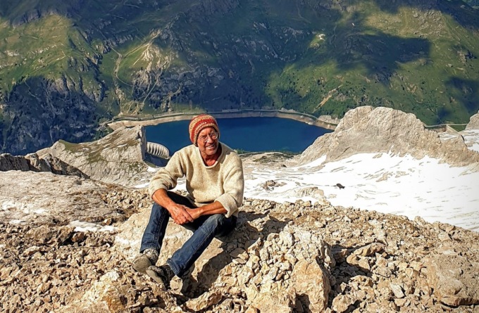 Carlo Budel, la sentinella della Marmolada, lascia il rifugio