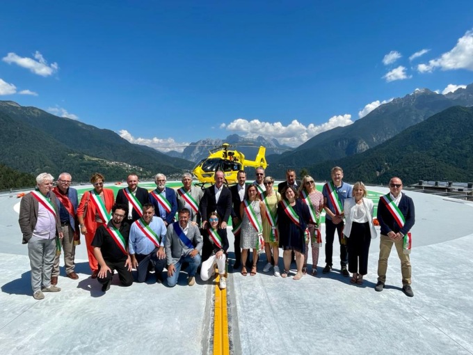 Ecco la nuova (super tecnologica) base per gli elicotteri del Suem 118