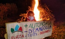 Montagne "illuminate" per l’autonomia: "Belluno non è una terra di serie B"