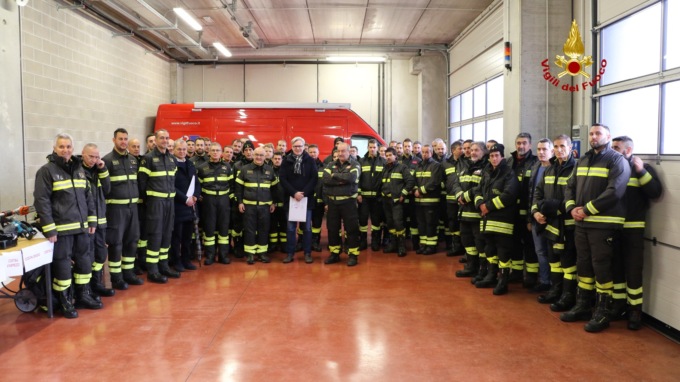 Belluno, ecco i nuovi mezzi dei Vigili del fuoco finanziati dalla Regione Veneto